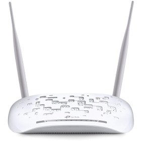 Resim TP-Link Td-W9970 300 Mbps N Kablosuz 4 Port 2X5Dbi 1Xusb Wps Ewan Fiber Destekli Vdsl2/Adsl2+ Modem Router 