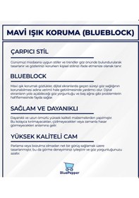 Resim Mavi Işık Korumalı Cat Eye Gözlük Optik Uyumludur 52 Ekartman Bilgisyar Televizyon Kullanımına Uygun Çok Renkli 