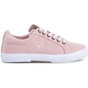 Resim Buckhead 4213 Mayer Pudra Pembe Yazlık Keten Comfort Kadın Sneaker Spor Ayakkabı Pembe 