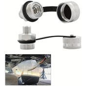 Resim Tongdashop Hızlı Boşaltma Yağ Tahliye Valfi M14x1.5 Alaşım Çabuk Söküm Nozul 