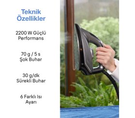 Resim Fakir Power Press Jeneratörlü Ütü 