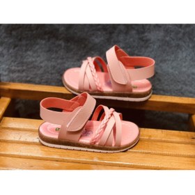 Resim Şirin Bebe Kız Bebek Ortopedik Ince Taban Sandalet 