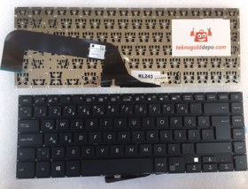 Resim ASUS X505B SİYAH TÜRKÇE KLAVYE 