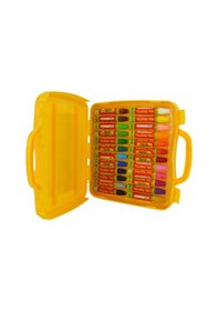 Resim Dong-A 24 Renk Pastel Boya Plastik Çantalı 