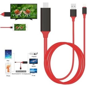Resim 2 Metre Hdtv Hdmi Şarj Kablo-Beyaz (287907072) 