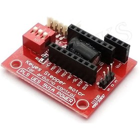 Resim A4988 Drv8825 Step Motor Sürücü Shield Genişleme Kartı 3D Yazıcı 