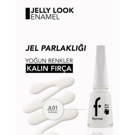 Resim Oje Jelly Look Pure Milk 01 - STD / STD 