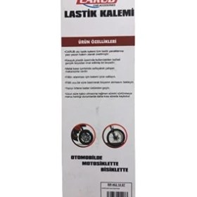 Resim Carub Lastik Kalemi Beyaz Universal Uyumlu Motosiklet Aksesuarı Yüksek Kalite 
