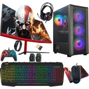 Resim Turbox TX4233 Intel Core I7 3770 16GB Ram 1tb SSD 8gb RX580 256BIT 27 Inç Curved Freedos Oyun Bilgisayarı 