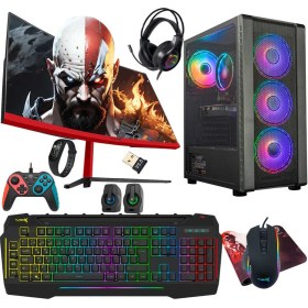 Resim Turbox TX4233 Intel Core I7 3770 16GB Ram 1tb SSD 8gb RX580 256BIT 27 Inç Curved Freedos Oyun Bilgisayarı 