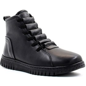 Resim Hakiki Deri Kadın Klasik Bot 757sza23662 001 