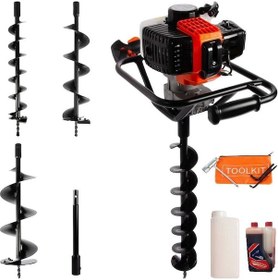 Resim Gardenpro Tkdz-03/52 Toprak Burgu Makinası Set-3 
