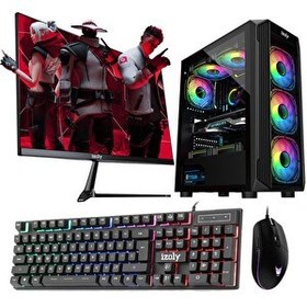 Resim İzoly Onix X Intel Core i7-10700KF 24" 16 GB RAM 512 GB M.2 NVMe SSD 8 GB RX 580 165 Hz FreeDOS Masaüstü Oyun Bilgisayarı 