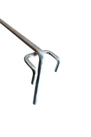 Resim Özfiliz Mağaza Ekipmanları (10 Adet) Tel Pano Ve Hasır Pano Takma Tel Askılık, Ürün Asmak Için Metal Askı, Tel Askı Çubuğu 