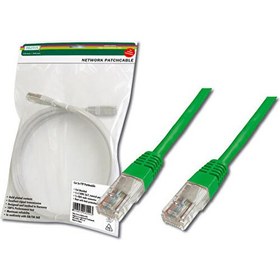Resim Assmann Digitus Dk-1511-010/G 1 Mt Cat5E Awg26/7 U/Utp Yeşil Patch Cord Kablo 