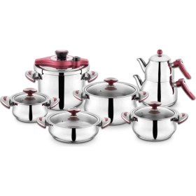 Resim Schafer Ganze Praxis Çelik Çeyiz Set 14 Parça 