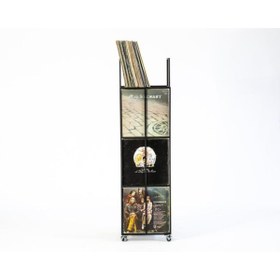 Resim İlgi Trafik Dergilik Metal Ayaklı Kitaplık Plaklık 