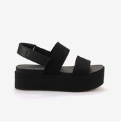 Resim Calvin Klein Kadın Dolgu Topuk Sandalet Yw0yw01788 Siyah 