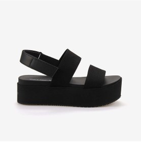 Resim Calvin Klein Kadın Dolgu Topuk Sandalet Yw0yw01788 Siyah 