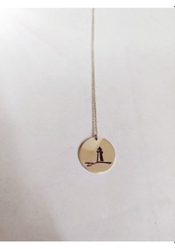 Resim Gümüş Deniz Feneri Kolye 453815346 