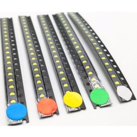 Resim 1206 Smd Led Kırmızı-Yeşil-Mavi-Beyaz 
