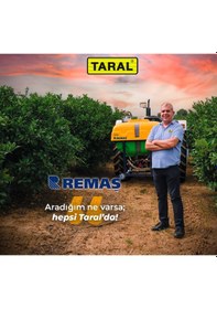 Resim Taral Kobra TP 400 Pülverizatör 400 L Asılır Tip Traktör Arkası İlaçlama Makinesi 
