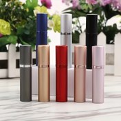 Resim Doldurulabilir Parfüm Atomizer Sprey Şişesi - Metal, PVC İçermez, Koku Yok - Seyahat ve Makyaj Nemlendirme için İdeal 