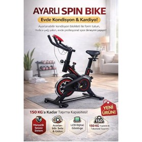 Resim TTT Ayarlı Spin Bike 