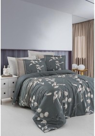 Resim Ranforce Tek Kişilik Nevresim Takımı Tıvory Yeşil 