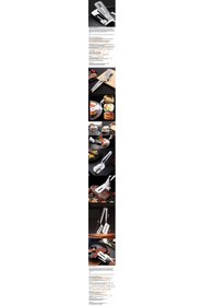 Resim MegaSepet HSNET Spatulalı Maşa Biftek Balık Maşası 304 Paslanmaz Çelik - MEET8874-9896 