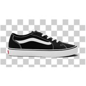 Resim Vans Wm Filmore Decon Kadın Ayakkabı Vn0a45nmıju1 Siyah 