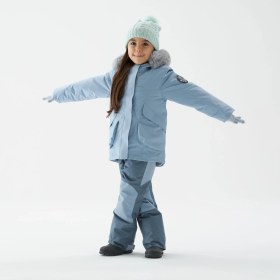 Resim Quechua Çocuk Outdoor Pantolon - 2/6 Yaş - Mavi/Gri - SH500 Mountain 