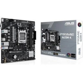 Resim ASUS Prıme A620M-K Ddr5 6400MHZ 1xvga 1xhdmı 1xm.2 USB 3.2 Matx Am5 ( Amd Am5 7000 Serisi Ile Uyumlu 