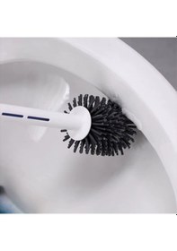 Resim Deterjan Hazneli Silikon Tuvalet Fırçası Diğer 