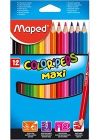 Resim Maped Color Pep's Maxi 12'Li Kuru Boya 834010Zv 