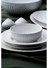 Resim Acar Doralie 6 Kişilik 29 Parça Yemek Takımı Beyaz 