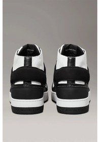 Resim Calvin Klein Ck Jeans Basket Cup Mıd Laceup Authentıc Erkek Siyah Sneaker Ym0ym01109-0gm Siyah 