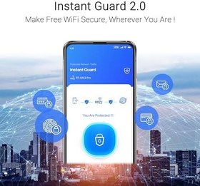Resim ASUS RT-AX52 Pro AX3000 WiFi6 Dual-Band Extendable Router 