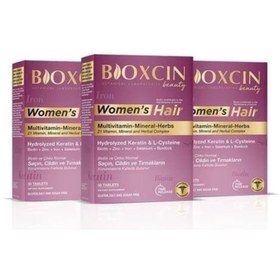 Resim Bioxcin Womens Hair 30 Tablet 3 Adet 
