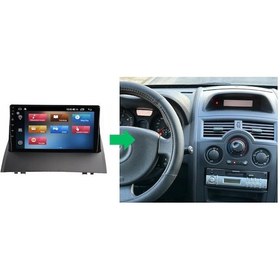 Resim Renault Megane Android Multimedya Sistemi 2-32 Myway 2004-2008 9" 