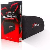 Resim Xdrive Premium Bel Yastığı Siyah Kumaş 