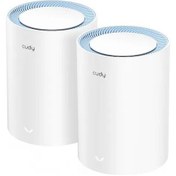 Resim Cudy M1200 2-Pack AC1200MBPS 2.4ghz/5ghz Ap/re/wısp Mu-Mımo Kablosuz 2'li Mesh Wi-Fi Sistemi 