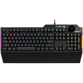 Resim Asus RA04 TUF Gaming K1 Mekanik Hisli Türkçe RGB Gaming Klavye 