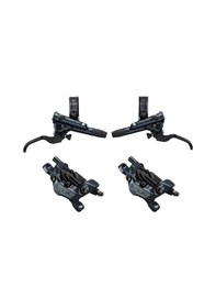 Resim Shimano Slx Bl-m7100+br-m7120 4 Piston Ön Arka Hidrolik Disk Fren Seti 