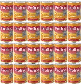 Resim Pro Line Tavuklu Yetişkin Kedi Konservesi 24 x 400 G 