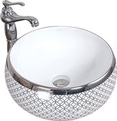 Resim Pure Concept Pure Circular Platin White Tezgah Üstü Lavabo Sw-262 