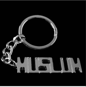 Resim Ilkeshop Müslüm İsimli Anahtarlık- Çok Renkli 