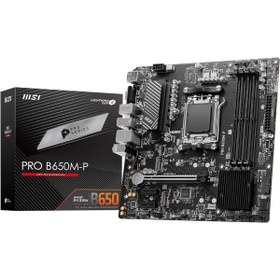 Resim Store MB PRO B650M-P AM5 DDR5 6000MHZ(OC) HDMI DP VGA 2X M.2 USB3.2 2.5G LAN MATX Anakart 