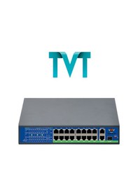 Resim Tektra 16 Port + 2 Uplink Poe Switch Tks-1621gbl-176 