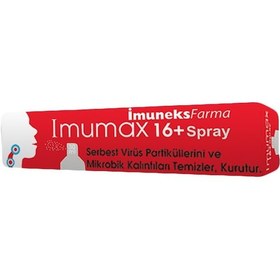 Resim İmuneks Farma Imumax 16+ Spray 30 Ml 